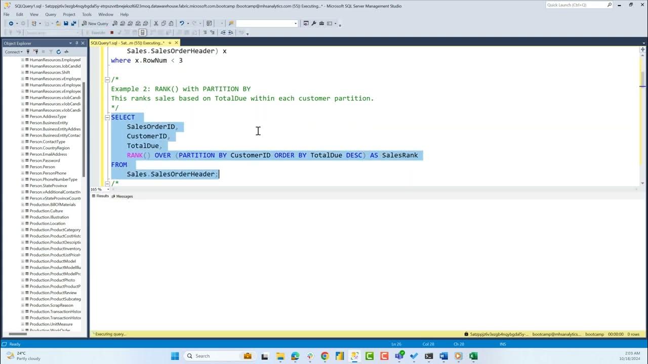 How to use window functions in SQL - YouTube