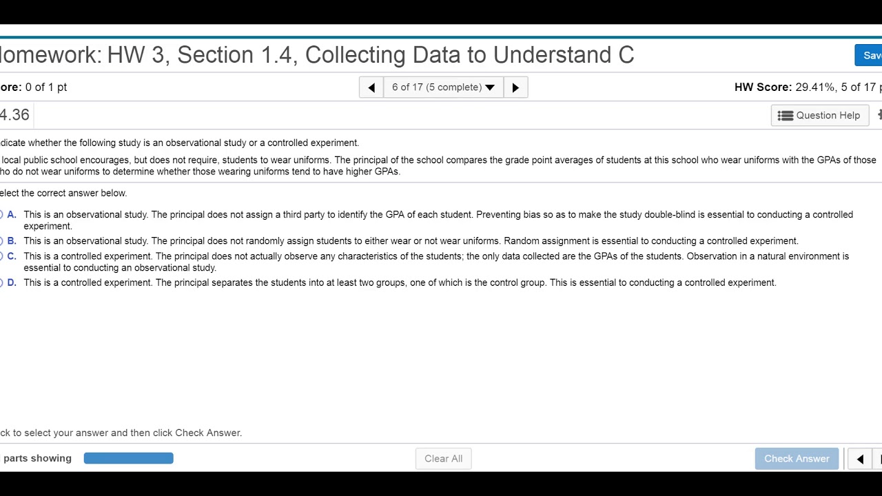 How to Solve a Statistics Question #13. [HD]  YouTube