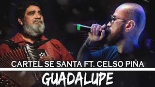 Cartel de Santa Ft Celso Piña - Guadalupe