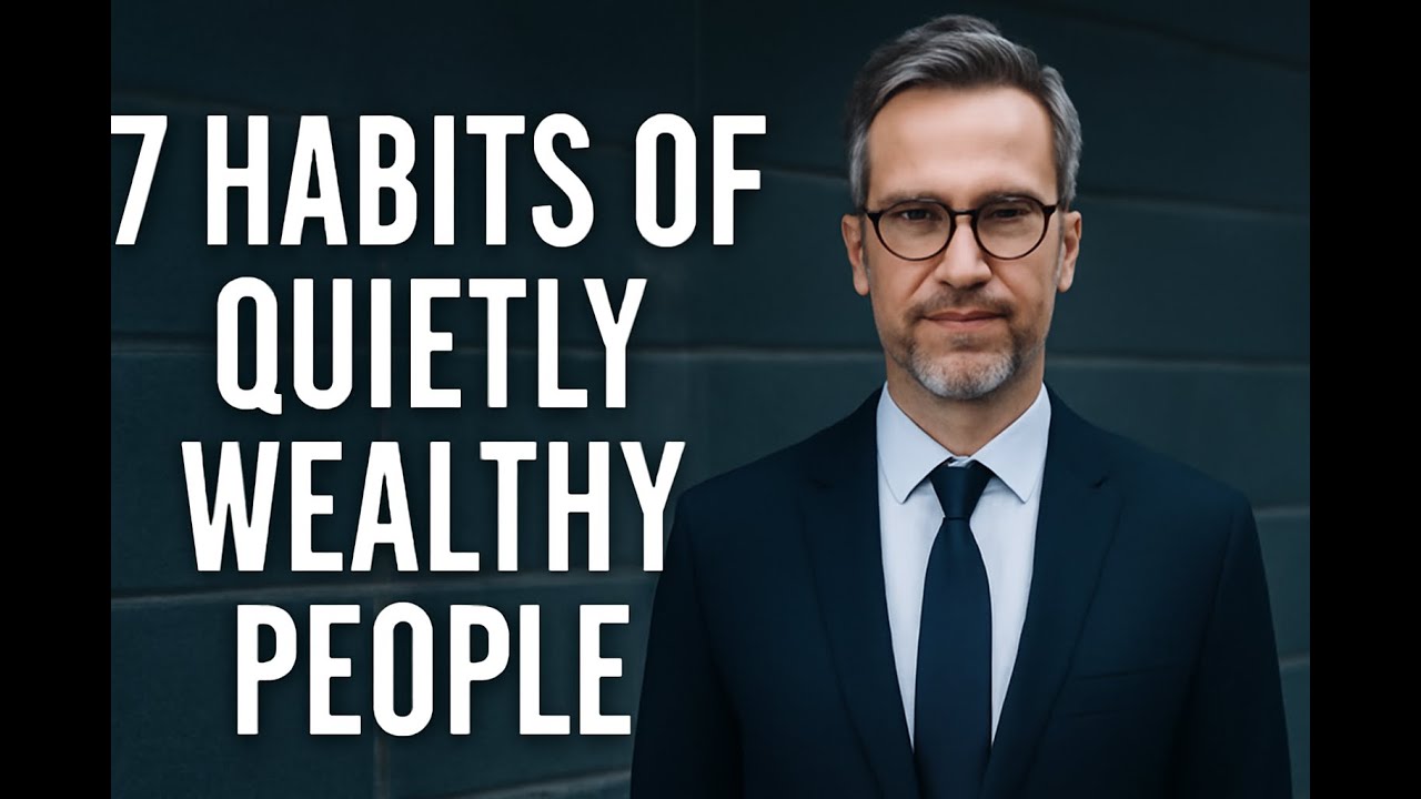 7 Habits of QUIETLY WEALTHY People - financialfreedom - YouTube