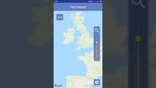 Android app - Map Quiz screenshot 1
