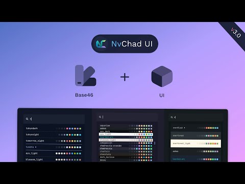 Use NvChad UI + Base46 on any Neovim config!
