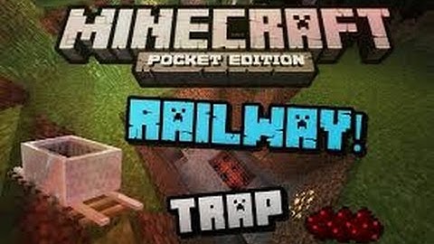 ✔️Detector Rail Trap|Mcpe 0.15.0 Tutorial Video#7