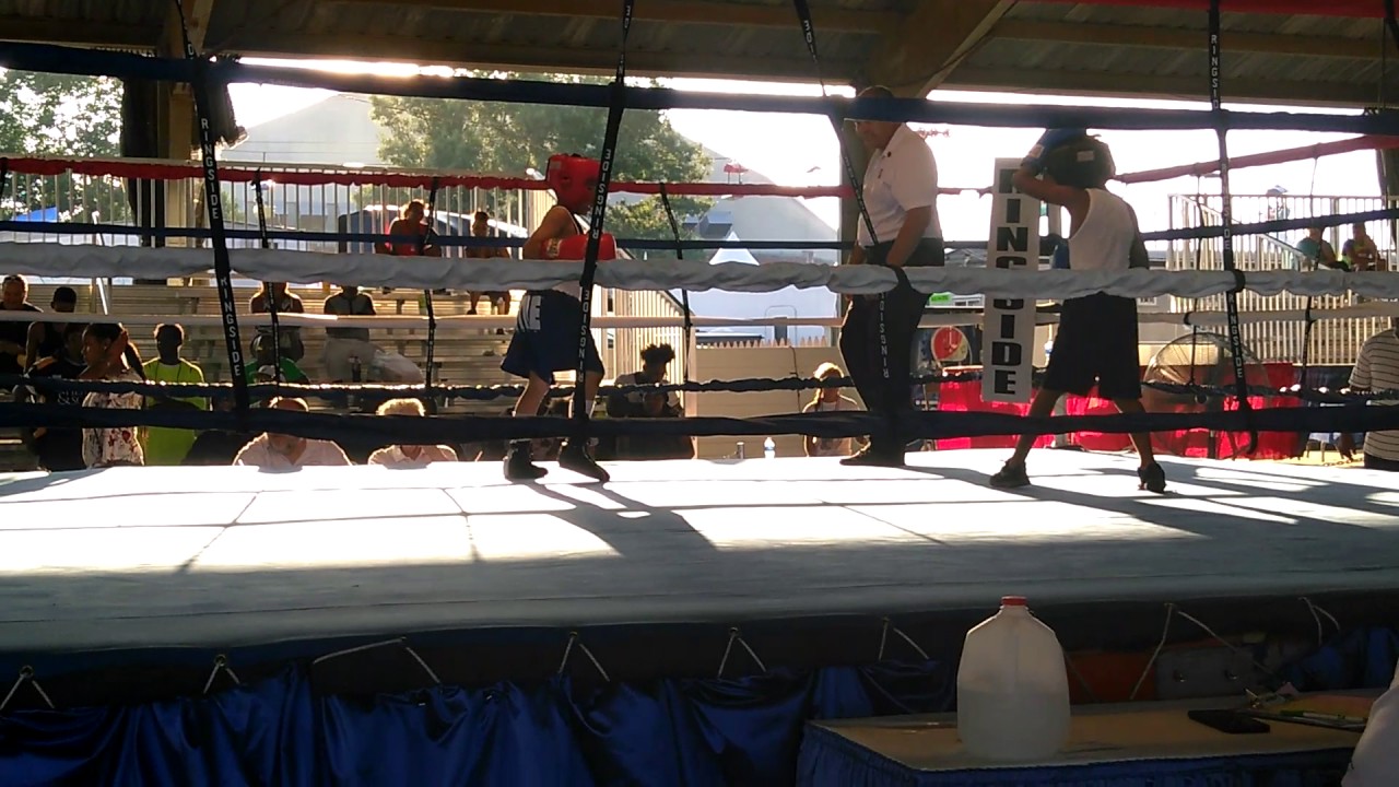 David Webb championship fight Ohio State Fair boxing tournament YouTube