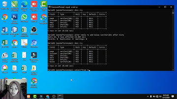 UTS dan UAS BASIS DATA (membuat database  pendaftaran SMA dengan menggunakan mysql)