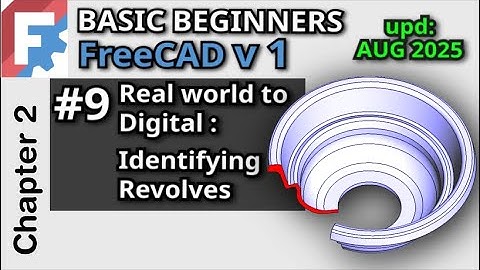 Digitaliseren van objecten uit de echte wereld in FreeCAD v1 | Basiscursus voor beginners, les 9 ...