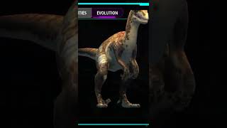 Evolution of the Velociraptor in              "Dino Tamers" screenshot 3