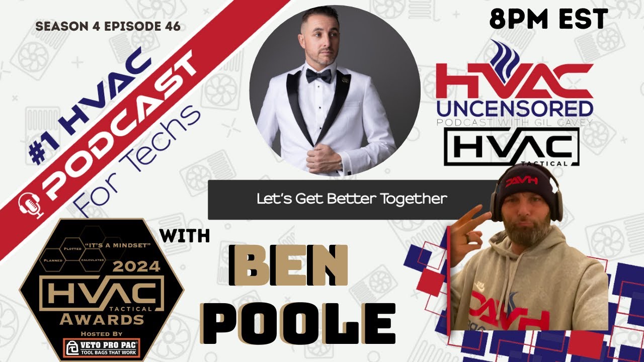 HVAC Uncensored Talks HVAC Tactical Awards 2024 With Ben Poole YouTube