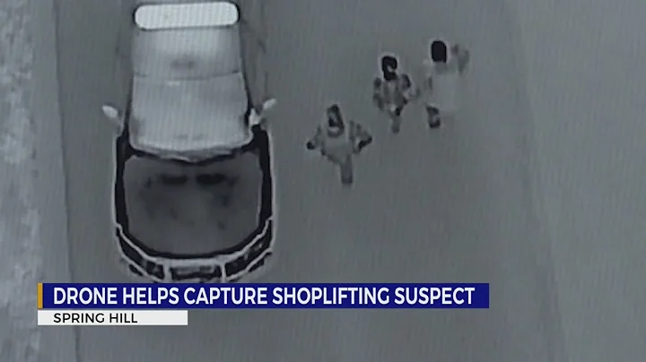 Drone helps TN officers catch shoplifting suspect