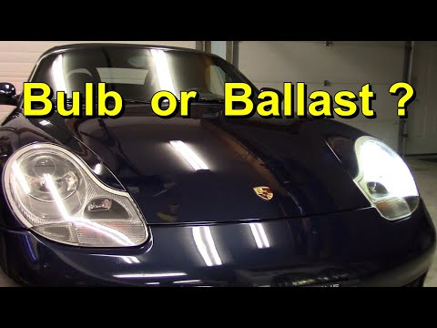 Easy Porsche Boxster HID Bulb Replacement - D2S Xenon HID Bulb