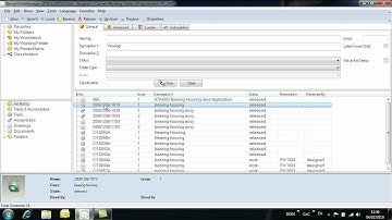 DDM PDM / PLM UI - User Interface Overview