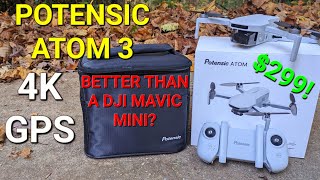 Potensic Atom 3 drone 4K, BETTER than a DJI MAVIC MINI?