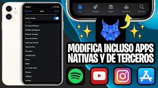  ¿ESO ES UN iPHONE? Modifica muchos sectores de iOS con un solo tweak (Lynx)