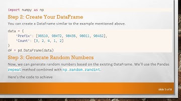 How to Generate Random Numbers with Prefix in Python Pandas DataFrame
