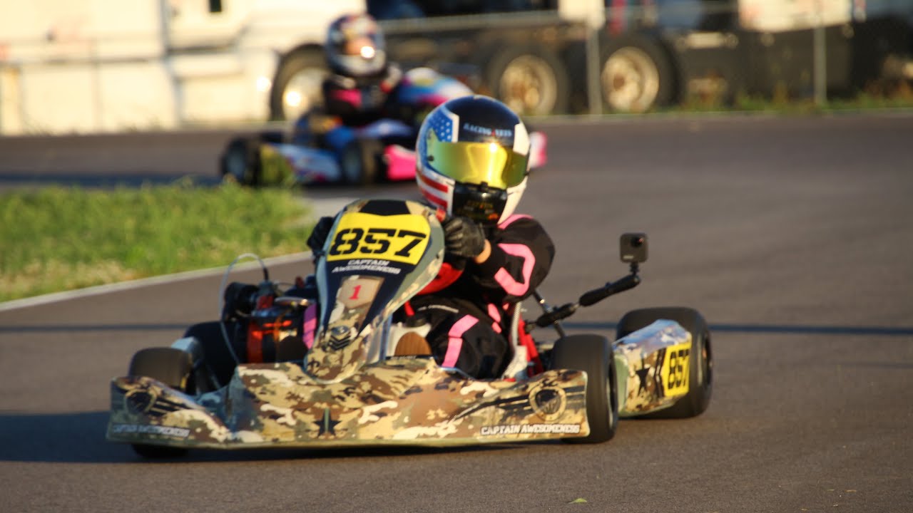OVKA Memorial Race Day 1 | #captainawesomeness #ovka #usarmyveteran #birel #lo206 #karting