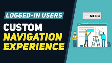 Enhance The User Experience ✨ Use This Custom Main Menu For Registered Members (For Logged-in Users)