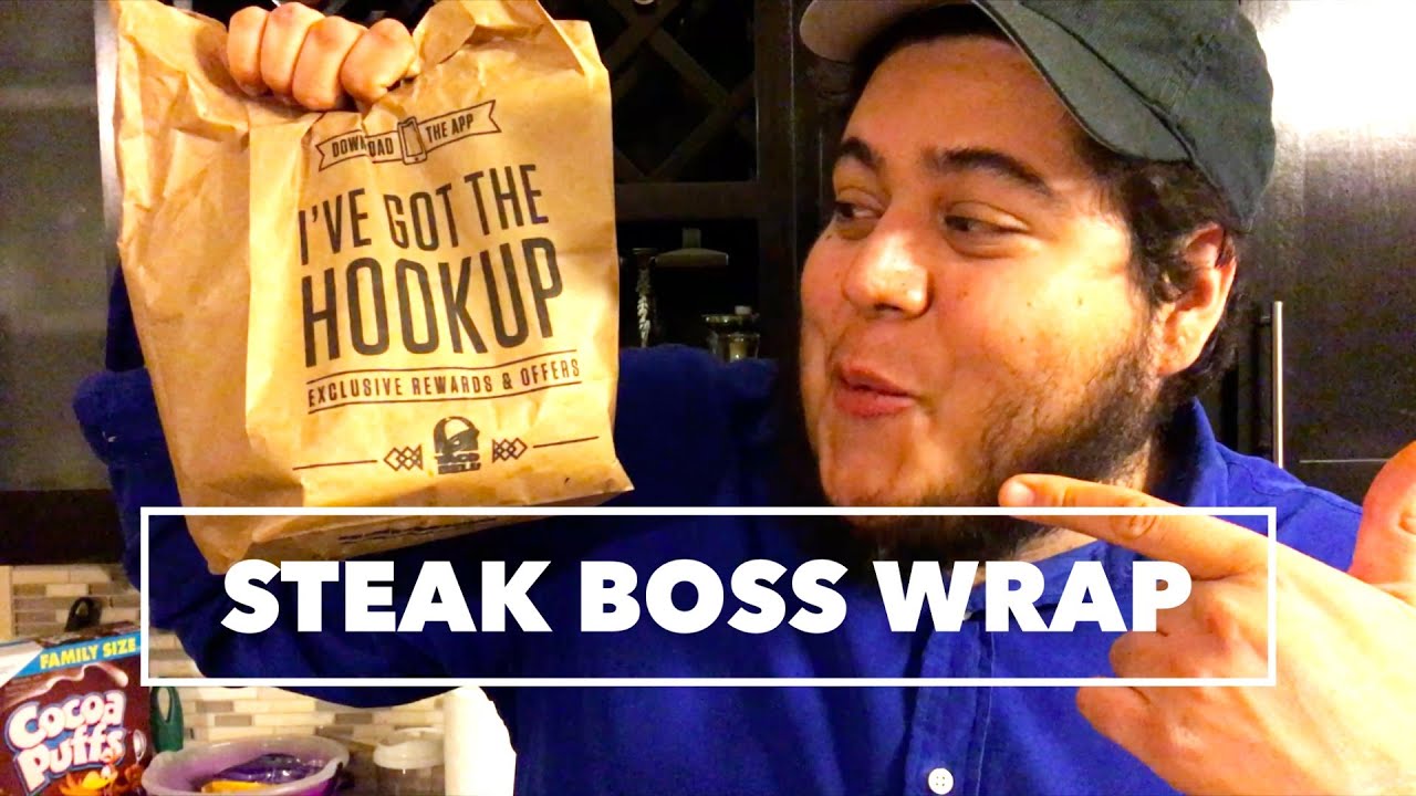 Boss Wrap Review from Taco Bell - Full Nelson Eats A Lot (Season 2