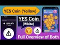 Yes coin white full overview yes coin yellow full overview yes coin real or fake yes coin