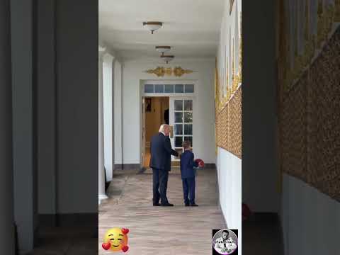 Donald Trump Spent The Weekend Playing With His Grandson At His Home Donaldtrump Trumpnews Trump