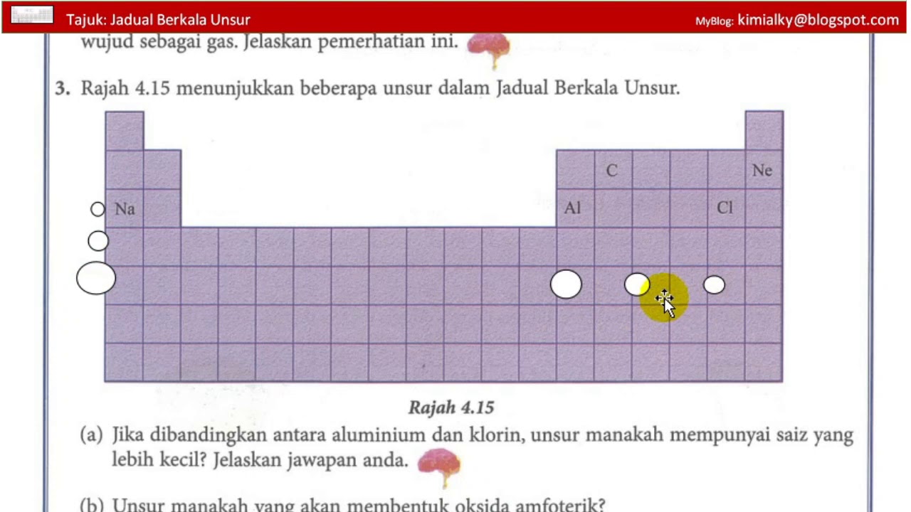 T4b4 4 6 Uji Kendiri Unsur Dalam Kala 3 Youtube