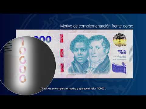 Nuevo #Billete10000Pesos | Medidas de seguridad