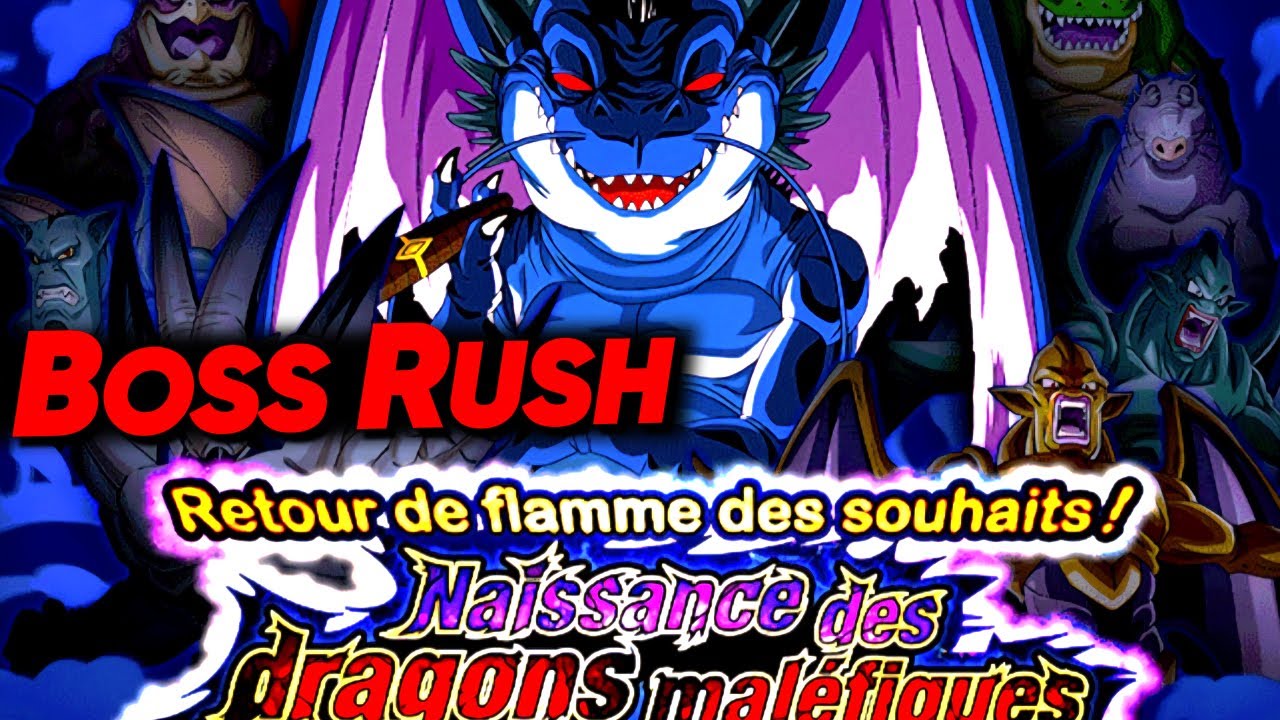Comment battre le Boss Rush Dragon Maléfiques ! Dokkan Battle !