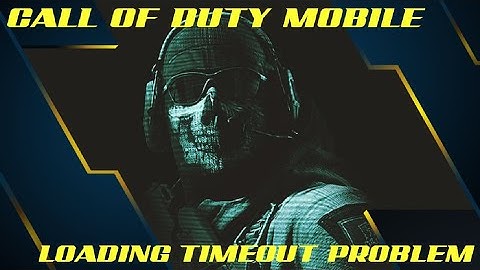 Call Of Duty Mobile Loading Timeout Problem 🥲 #activision #cod #onlinegaming