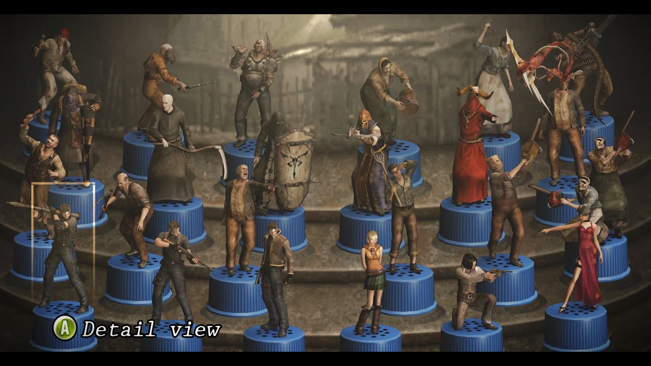 Resident Evil 4 All Bottle Caps 4K YouTube
