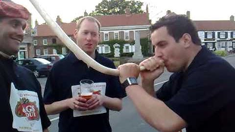 SHAUN TAKES TONYS BIG FUNNEL!