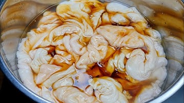 Cách làm Sạch Ruột Heo không bị hôi sạch nhớt trắng đẹp - Tú Lê Miền Tây