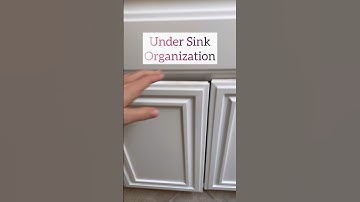 UNDER SINK organizing! #organization #organize #bathroom #bathroomdesign #declutter