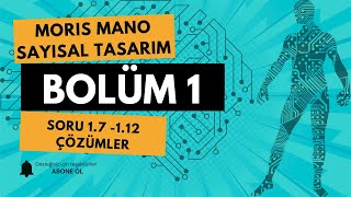 Dijital Tasarım Morris Mano Çözümleri 712. Sorular En Net Anlatım