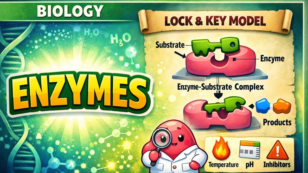 Ферменты: структура, характеристики, функции и факторы, влияющие на активность [Биология]