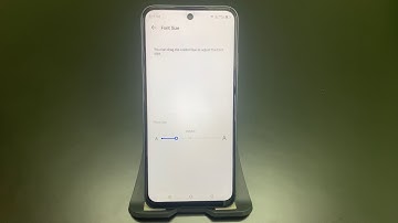 Infinix Note 40 me font size Kaise change Kare || How to Make Text Bigger or Smaller