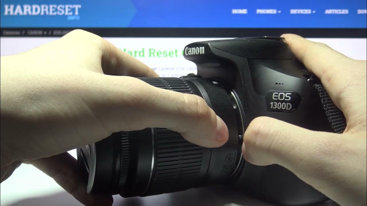 How to Change Lenses on CANON Eos Camera How to Mount Additional