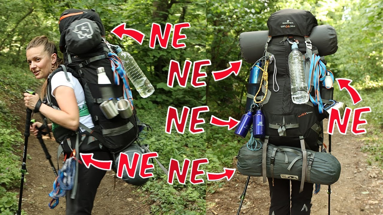 Ovo NE RADITE NIKADA - Najcesce Greske kada Nosimo Ranac