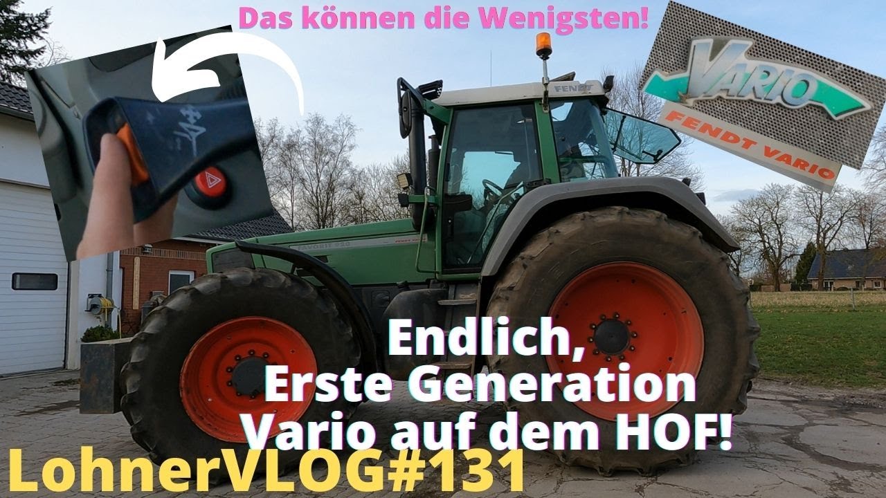 LohnerVLOG#131 🚀1.Gen.Fendt Vario Wendeschaltung am Lenkrad Favorit 920/924/926 I Alzmetall Drehzahl