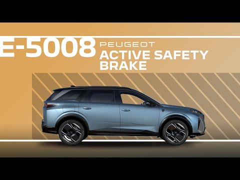 Peugeot E–5008 &amp; 5008 | Tutorial | Active Safety Brake
