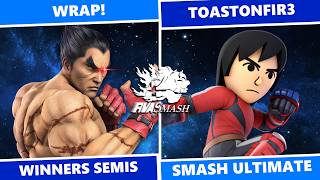 RVA Smash 232: Winners Semis - Wrap! (Kazuya) Vs. Toastonfir3 (Mii Brawler) SSBU