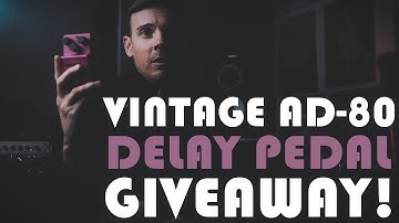 [ENDED] WIN THIS VINTAGE AD-80 ANALOG DELAY