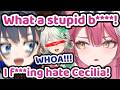 Kronii Was NOT Expecting Raora to HATE Cecilia SO MUCH That She Started SWEARING