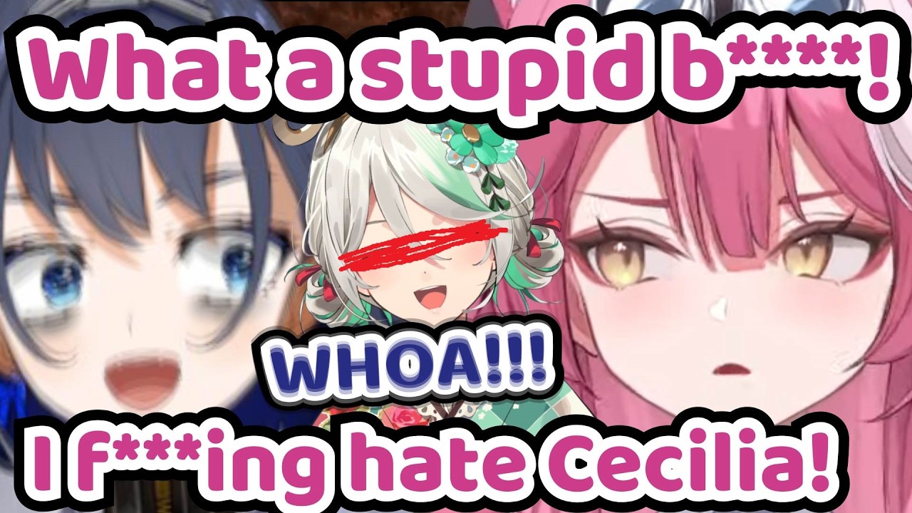 Kronii Was NOT Expecting Raora to HATE Cecilia SO MUCH That She Started SWEARING