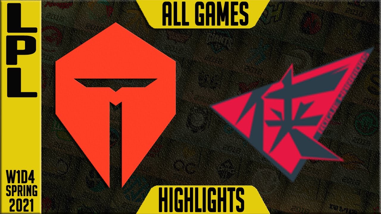 TES vs RW Highlights ALL GAMES | LPL Spring 2021 W1D4 | TOP Esports vs Rogue Warriors