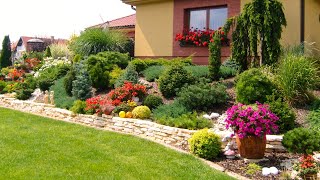 Красивый садовый участок Идеи для ландшафтного дизайна / Beautiful garden  Ideas for landscaping