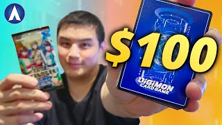 $100 to build a deck and BATTLE!!! BT24 Time Stranger | Digimon Card Game