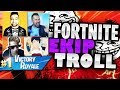 EKİP İLE TROLL WİN ALDIK !! :D *ümidi,sesegel,ozan* FORTNITE