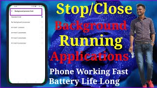 Stop Apps Running In The Background || How To Stop/Close Background Running Apps On Android screenshot 1