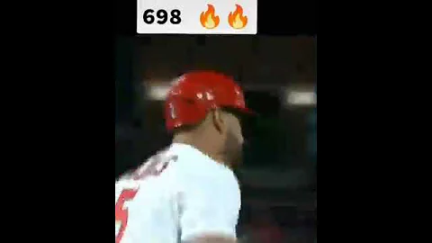 El 698 de Albert Pujols