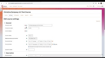 Moodle 4.0- Tutorial Videos Changing Your Course Format