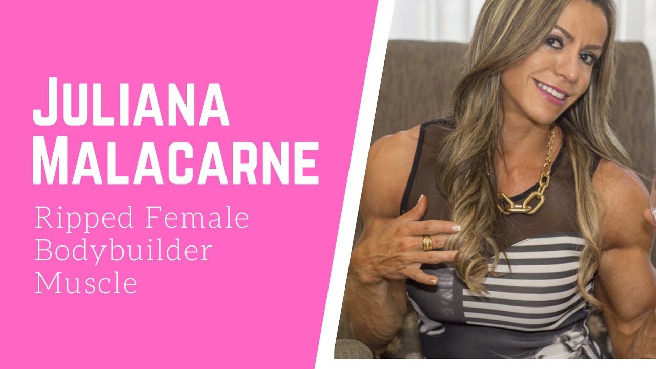 Juliana Malacarne Ripped Female Bodybuilder Muscle